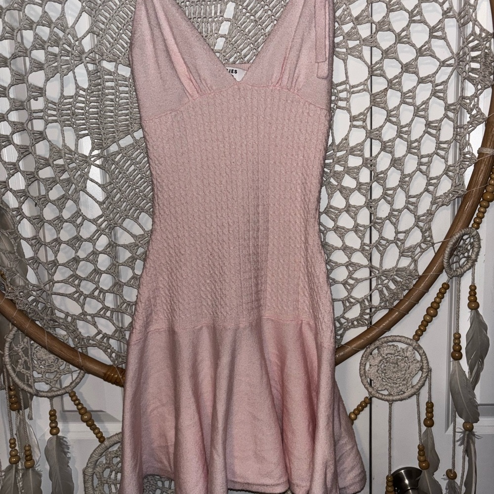 Frankie's Bikinis Light Pink Dress Size Small A00330